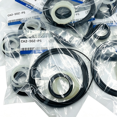 SMC CA2‐40Z‐PS Silindir Onarım Kits NBR Rod Piston Yastık Sızdırma Seti 40mm Bor CA2 Standart Pnömatik Silindir Yağ Paketi İçer