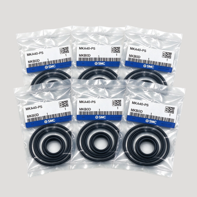 MKB/MKA20-PS Servis Mühür Kiti, SMC MK 20 Çaplı Döner Kelepçe Hava Silindiri ile Uyumlu Tam O-Ringler ve Piston Contaları, Otomasyon Fikstür Bakımı İçin